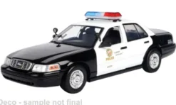Ford Crown Victoria Police Interceptor, 2001, LAPD, 1:18, Motormax