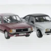 Ford 2er Set: Capri MK II X-Pack + Granada MK II 2.8i Ghia, silber/dunkelrot, 1977, 1:43, Corgi