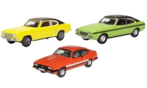 Ford 3er-Set: Capri, 1:76, Oxford