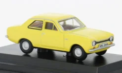Ford Escort MK I, gelb, 1:76, Oxford