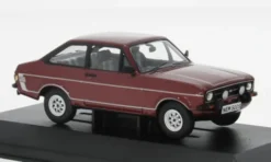 Ford Escort MK II 1300, dunkelrot, 1:43, Corgi