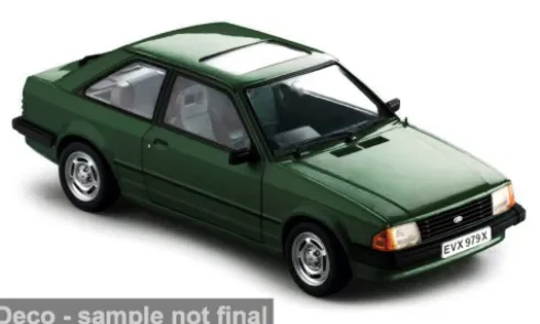 Ford Escort MK III GL, grün, 1981, 1:18, Sun Star