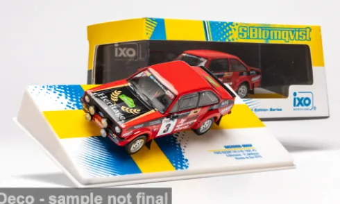 Ford Escort MK II RS 1800, Legend Boucles de Spa, 2010, #3, S.Blomqvist/R.Jakobsson, 1:43, IXO