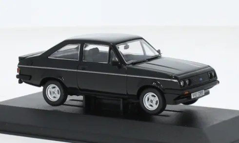 Ford Escort MK II RS 2000, schwarz, 1:43, Vanguards