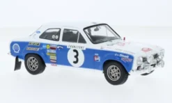 Ford Escort MK I RS 1600, Rallye WM, Rally Monte Carlo, 1973, #3, T.Mäkinen/H.Liddon, 1:24, IXO