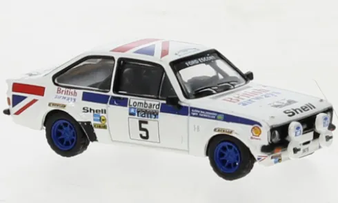 Ford Escort RS 1800, Rallye RAC Lombard, 1977, #5, B.Waldegard, 1:87, Brekina