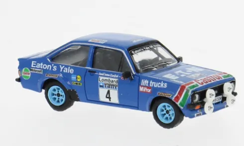 Ford Escort RS 1800, Rallye RAC Lombard, 1978, #4, H.Mikkola, 1:87, Brekina