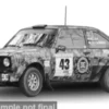 Ford Escort RS 1800, Rally New York, 2023, #43, K.Block/A.Gelsomino, 1:18, Sun Star