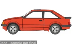 Ford Escort XR3i, dunkelorange, 1:76, Oxford