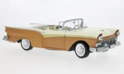 Ford Fairlane 500 Skyliner, bronze/beige, 1957, 1:18, Sun Star