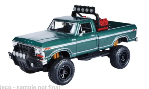 Ford F-150 Custom, grün, 1979, 1:24, Motormax