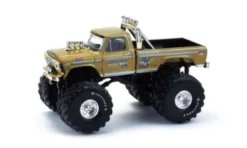 Ford F-250, gold, 1987, Kings of Crunch, 1:64, Greenlight