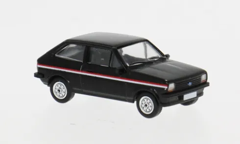 Ford Fiesta MK I Avus, schwarz, 1975, 1:87, PCX87
