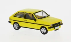 Ford Fiesta MK I, gelb, 1975, 1:87, PCX87