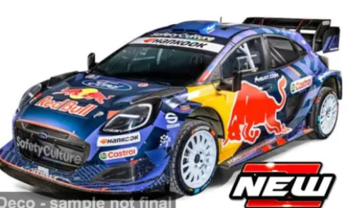 Ford Fiesta, WRC, 2025, M-Sport Ford World Rally Team, 1:43, Bburago