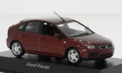 Ford Focus MK II, dunkelrot, 2004, 1:43, Maxichamps