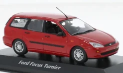 Ford Focus MK I Turnier, rot, 1998, 1:43, Maxichamps