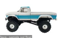 Ford F-250, silber/türkis, 1976, 1:43, Greenlight