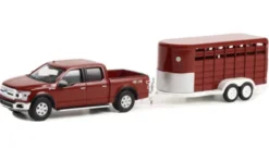 Ford F-150 XLT, dunkelrot, 2019, 1:64, Greenlight