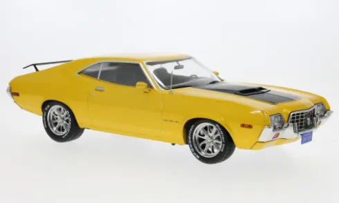 Ford Gran Torino Sport, gelb, 1972, 1:18, IXO