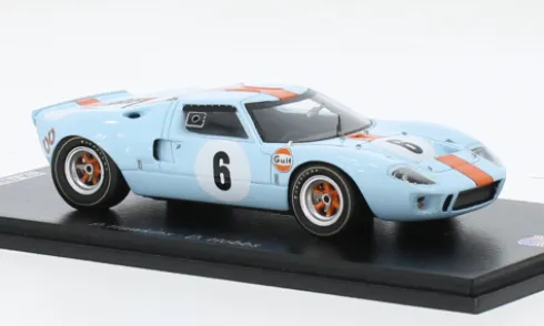 Ford GT40, 6h Watkins Glen, 1968, #6, P.Hawkins/D.Hobbs, 1:43, Spark