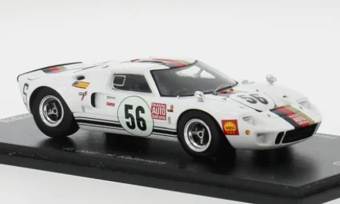 Ford GT40, 1000km Nürburgring, 1969, #56, R.Jöst/H.Kelleners, 1:43, Spark