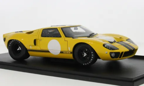 Ford GT40 Mk I, gelb/schwarz, 1968, 1:18, Solido