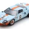 Ford GT40 Mk I, 24h Le Mans, 1968, John Wyer Automotive Engineering, #9, P.Rodriguez/L.Bianchi, 1:43, Spark