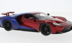 Ford GT, rot/blau, 2017, Marvel Avengers - Spider Man, 1:24, Jada