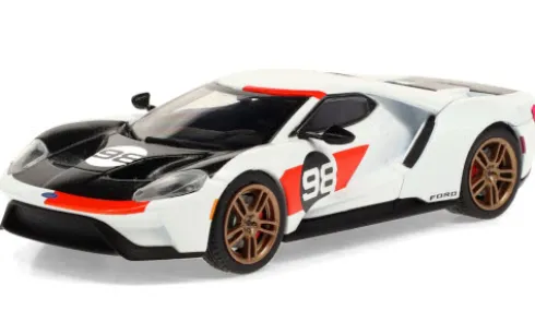 Ford GT, weiss/Dekor, 2021, 1:43, Greenlight