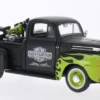 Ford + Harley Davidson F-1 Pickup + FL Panhead, 1948, Harley-Davidson, 1:24, Maisto