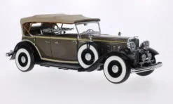 Ford Lincoln KB Top Up, dunkelgrau/schwarz, 1932, 1:18, Sun Star