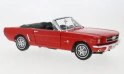 Ford Mustang Cabriolet, rot, 1964, 1:18, Welly