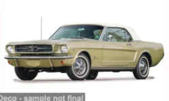 Ford Mustang Convertible, gold/beige, 1965, 1:43, IXO America