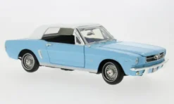 Ford Mustang Convertible, hellblau/weiss, 1964, 1:18, Motormax