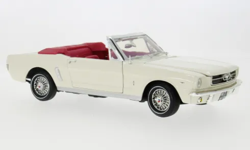 Ford Mustang Convertible, weiss, 1964, 1:18, Motormax