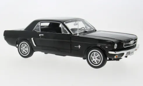 Ford Mustang Coupe, schwarz, 1964, 1:18, Welly
