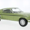 Ford Mustang Fastback GT, hellgrün, 1968, 1:12, Norev