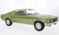 Ford Mustang Fastback GT, hellgrün, 1968, 1:12, Norev