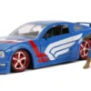 Ford Mustang GT, blau/Dekor, 2006, Marvel Avengers - Captain America, 1:24, Jada