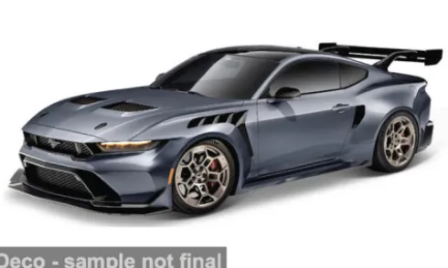 Ford Mustang GTD, dunkelgrau, 2025, 1:64, Maisto