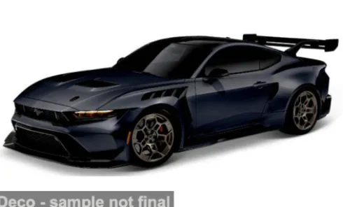 Ford Mustang GTD, schwarz, 2025, 1:64, Maisto