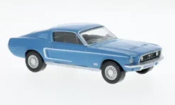 Ford Mustang GT Fastback, hellblau, 1968, 1:43, Norev