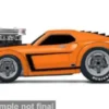 Ford Mustang GT, orange, 1969, 1:64, Maisto