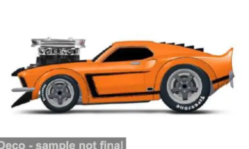 Ford Mustang GT, orange, 1969, 1:64, Maisto