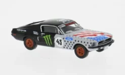 Ford Mustang, 1968, Gymkhana tribute, 1:87, Brekina