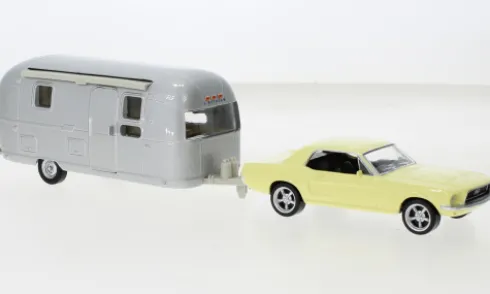 Ford Mustang, hellgelb, 1968, 1:43, Norev