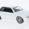 Ford Mustang LX, weiss, 1988, 1:64, Bburago