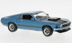 Ford Mustang Mach 1, blau, 1969, 1:43, IXO