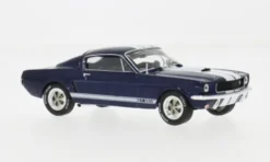 Ford Mustang Shelby GT 350, dunkelblau/weiss, 1965, 1:43, IXO
